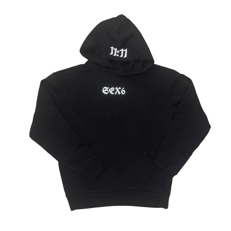 SEX6 Strip Hoodie (black)